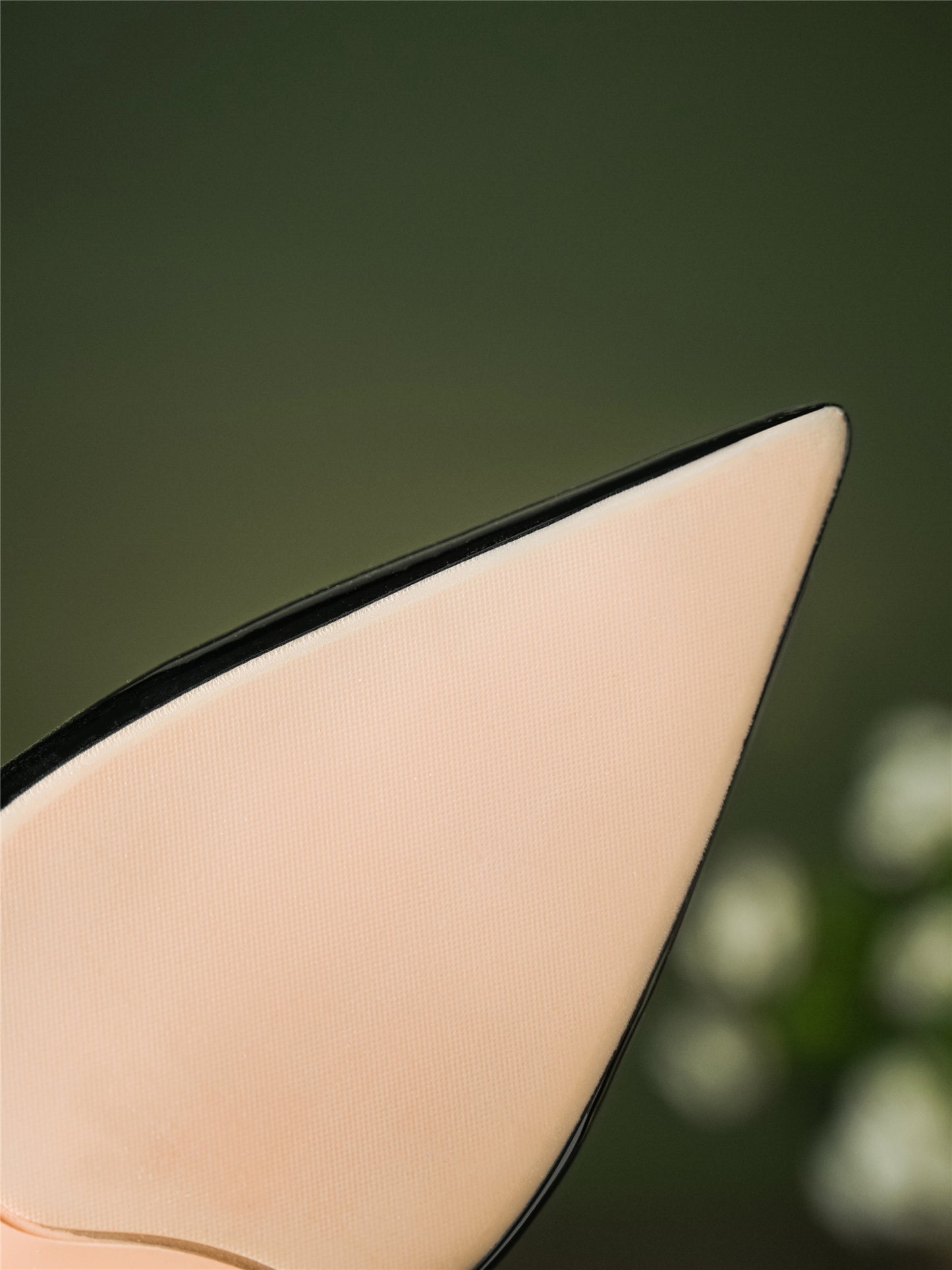 Glossy Patent Leather Handmade Women's Pointed Toe Slip On Stiletto Heel Weeding Pumps Shoes